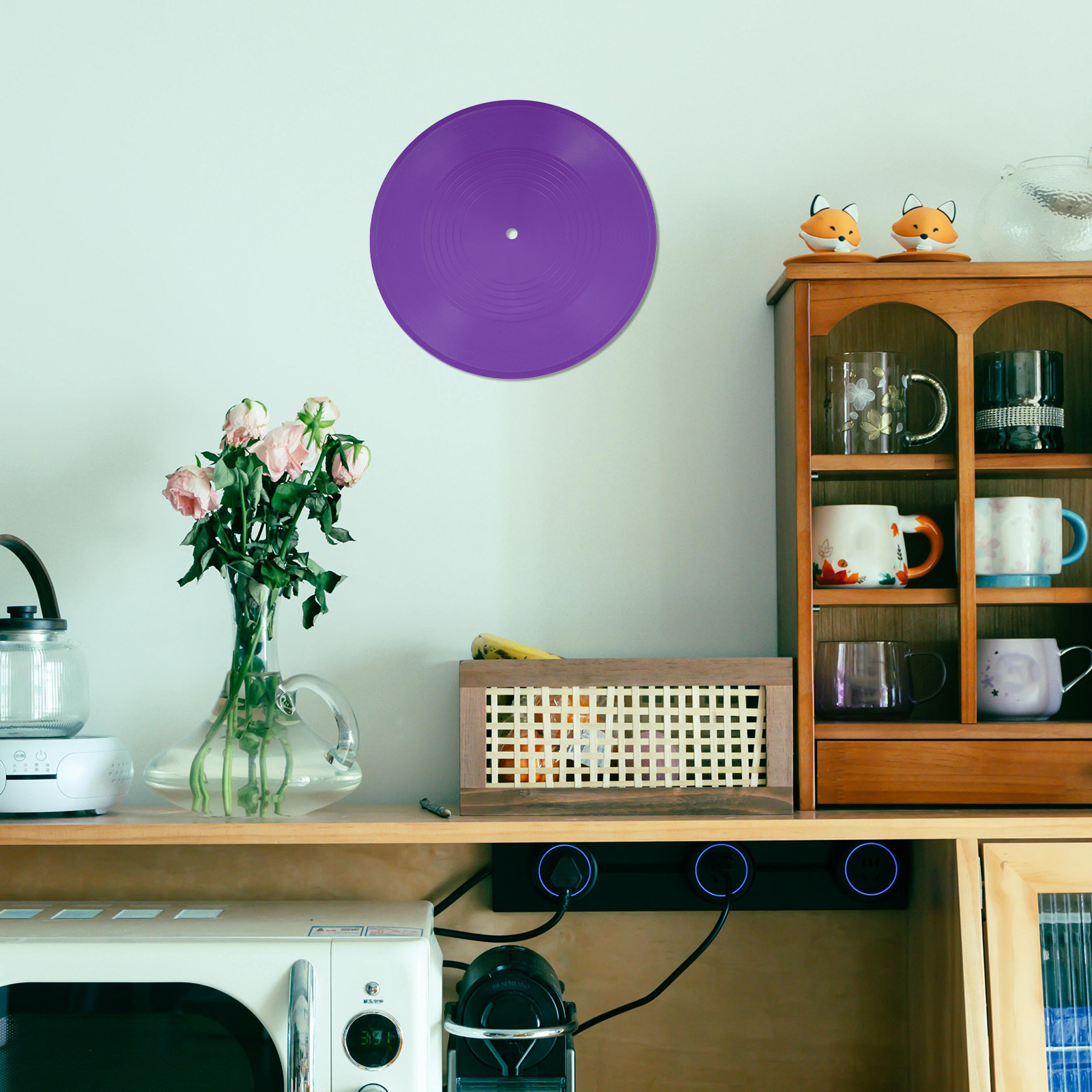 Interior Design Home - Vintage Vinyl Record Wall Decor Collection