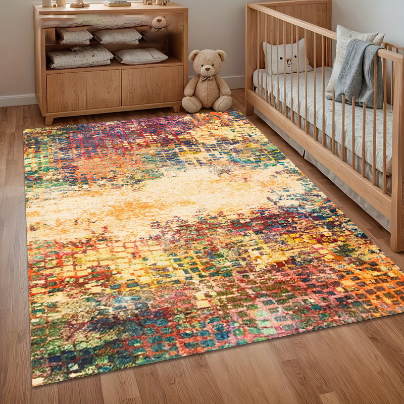 Vantage Nursery Rug Rainbow Ab - Printed Rug Abstract のレビューと価格