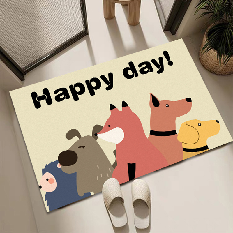 Cute Cartoon Abstract Monster  - Printed Rug Abstract のレビューと価格