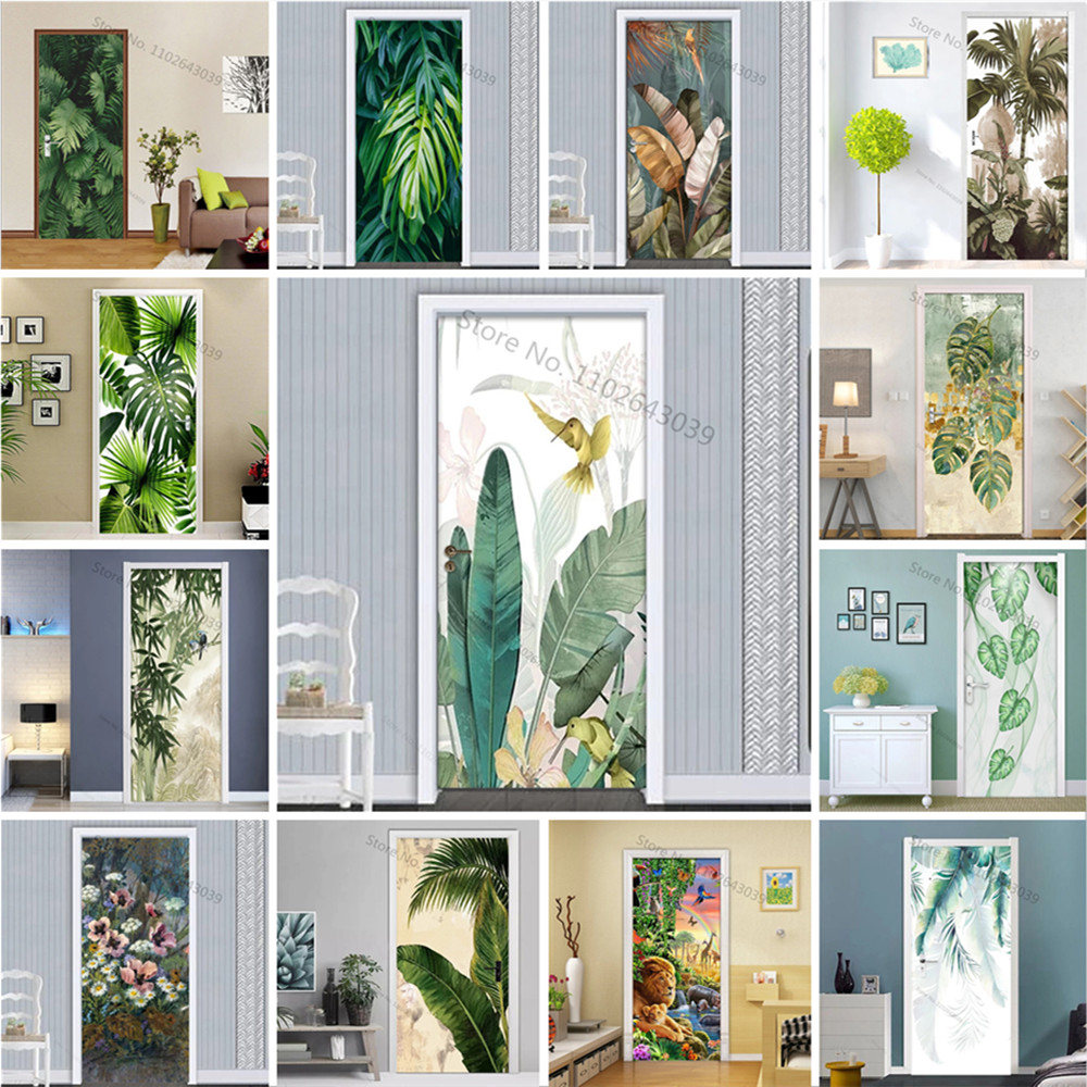 Self adhesive Plantain Green L - Interior Design Home のレビューと価格