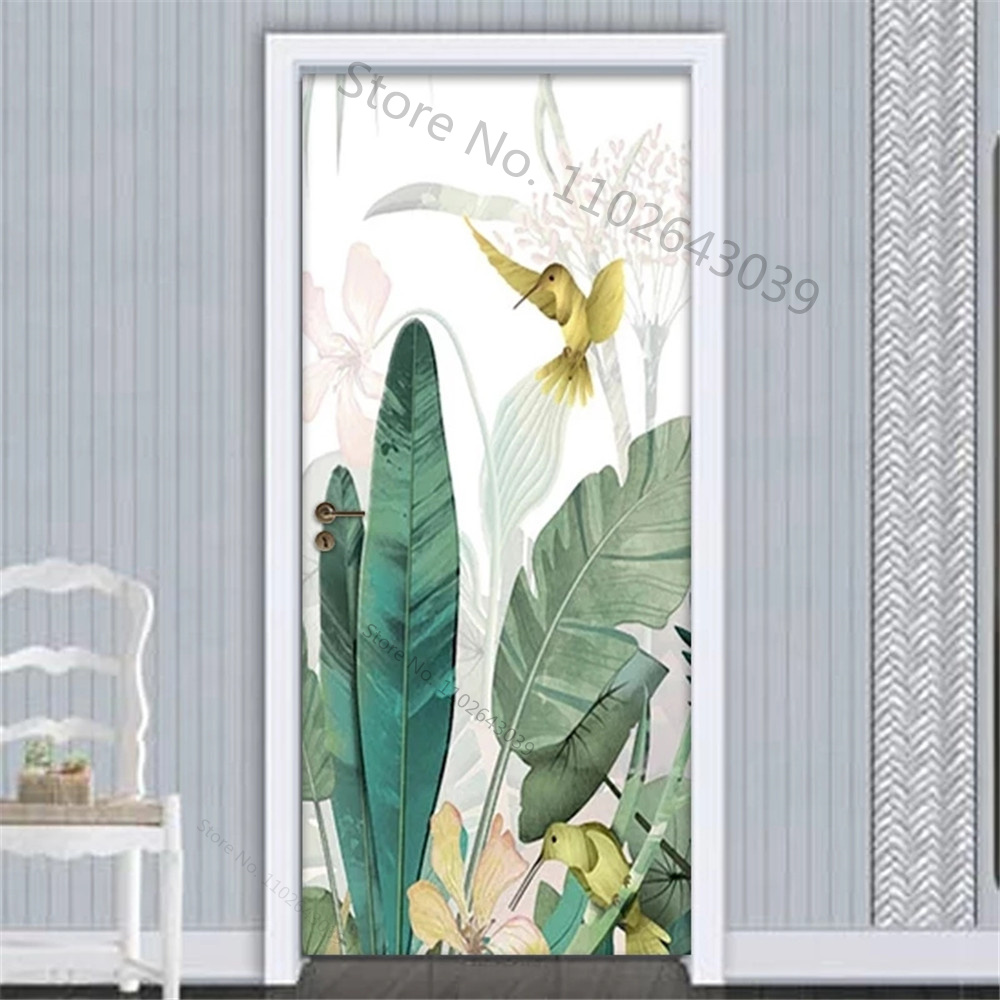Self adhesive Plantain Green L - Interior Design Home のレビューと価格