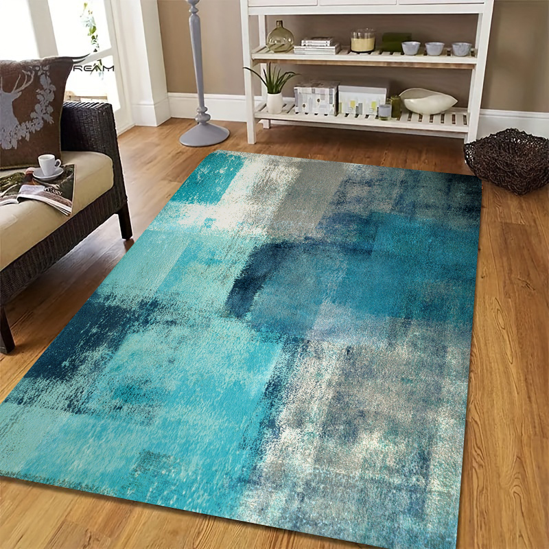 Abstract Art Painting Print Ca - Printed Rug Abstract のレビューと価格
