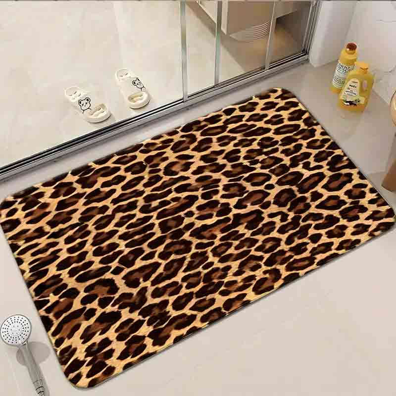 1pc flannel floor matLeopard P - Printed Rug Abstract のレビューと価格
