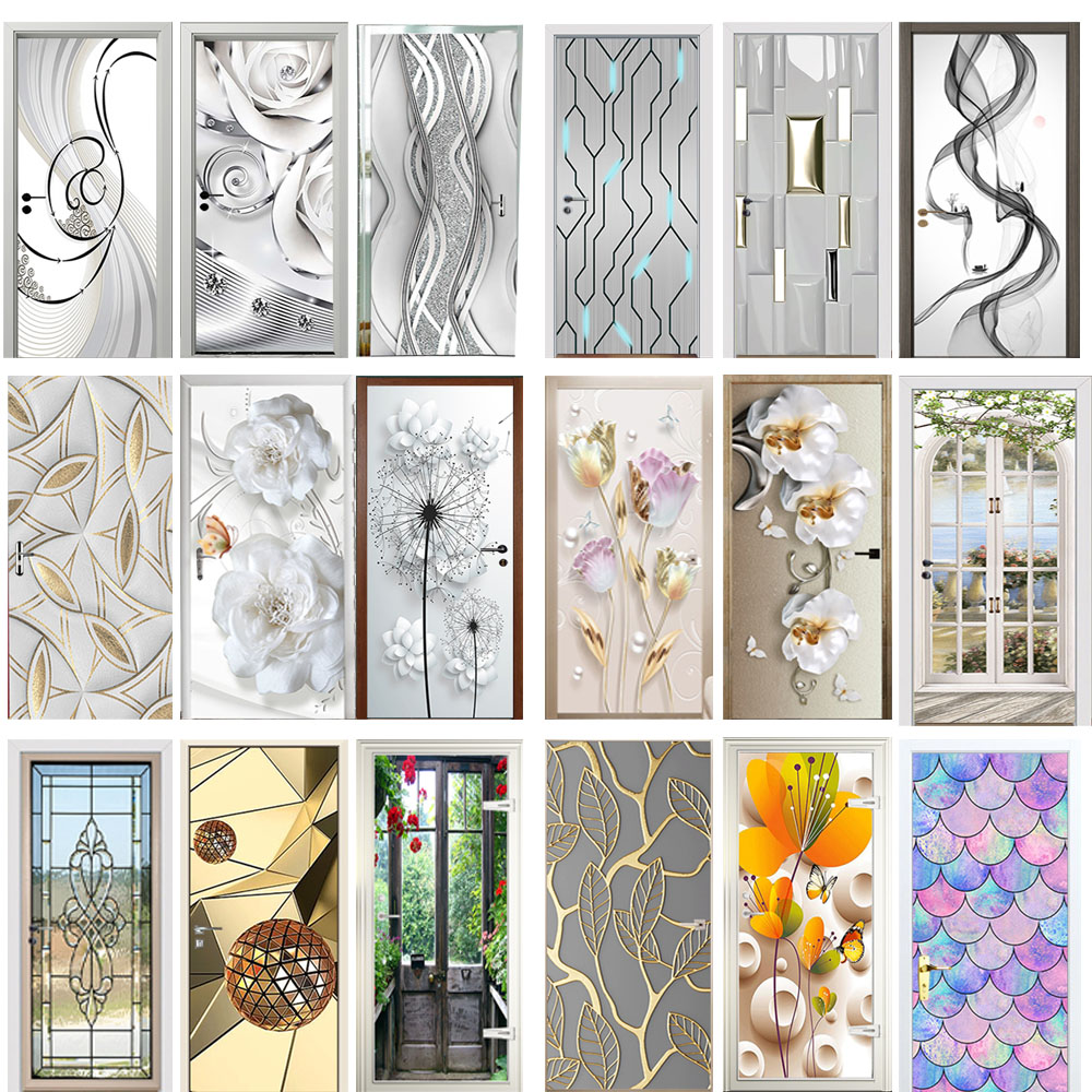 Modern Door Sticker Simulate G - Interior Design Home のレビューと価格