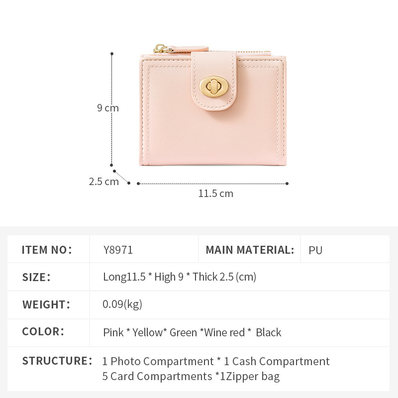 Women's Compact Student Wallet - Interior Design Id のレビューと価格