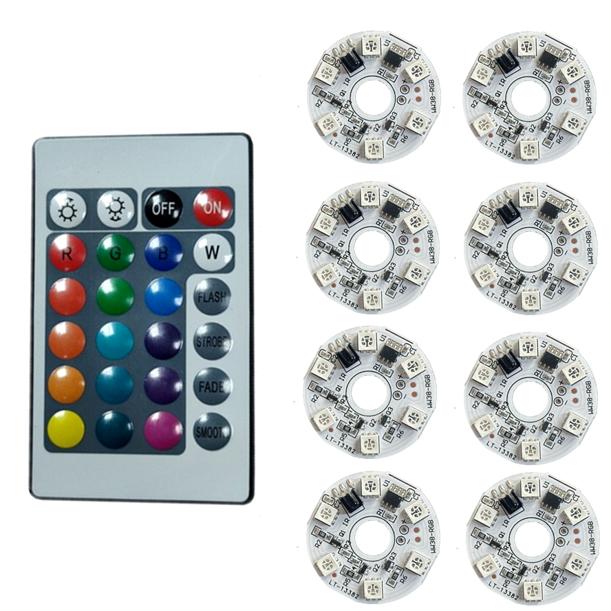 1Set 5V RGB LED Lights Plate L - Interior Design Icon のレビューと価格