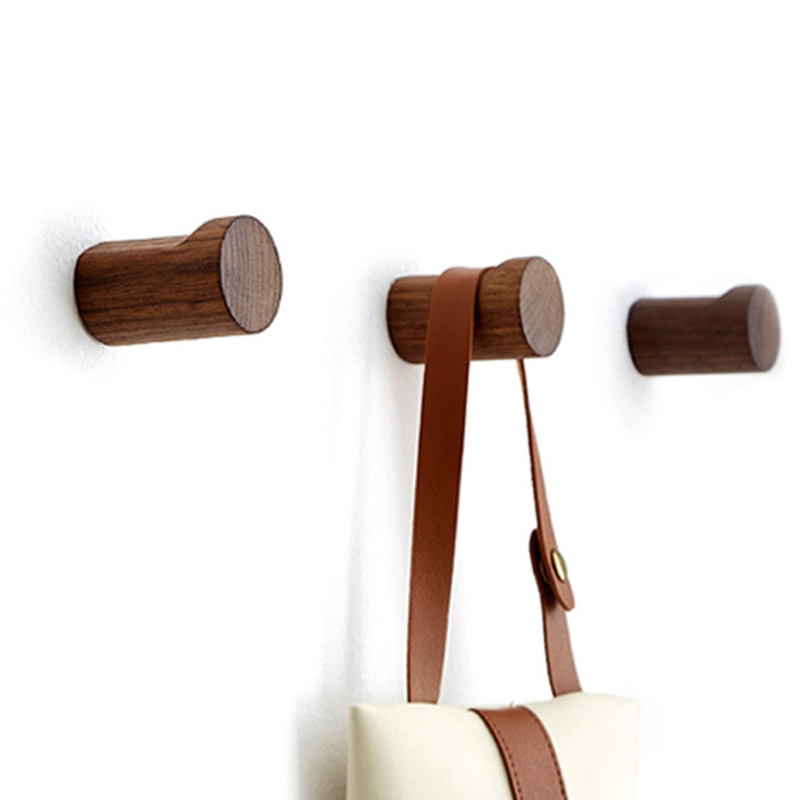 Beech Wood Black Walnut Hook M - Interior Design Home のレビューと価格