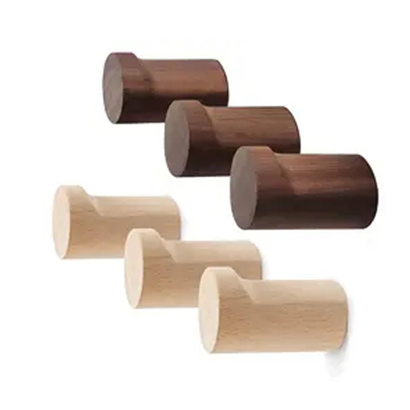 Beech Wood Black Walnut Hook M - Interior Design Home のレビューと価格