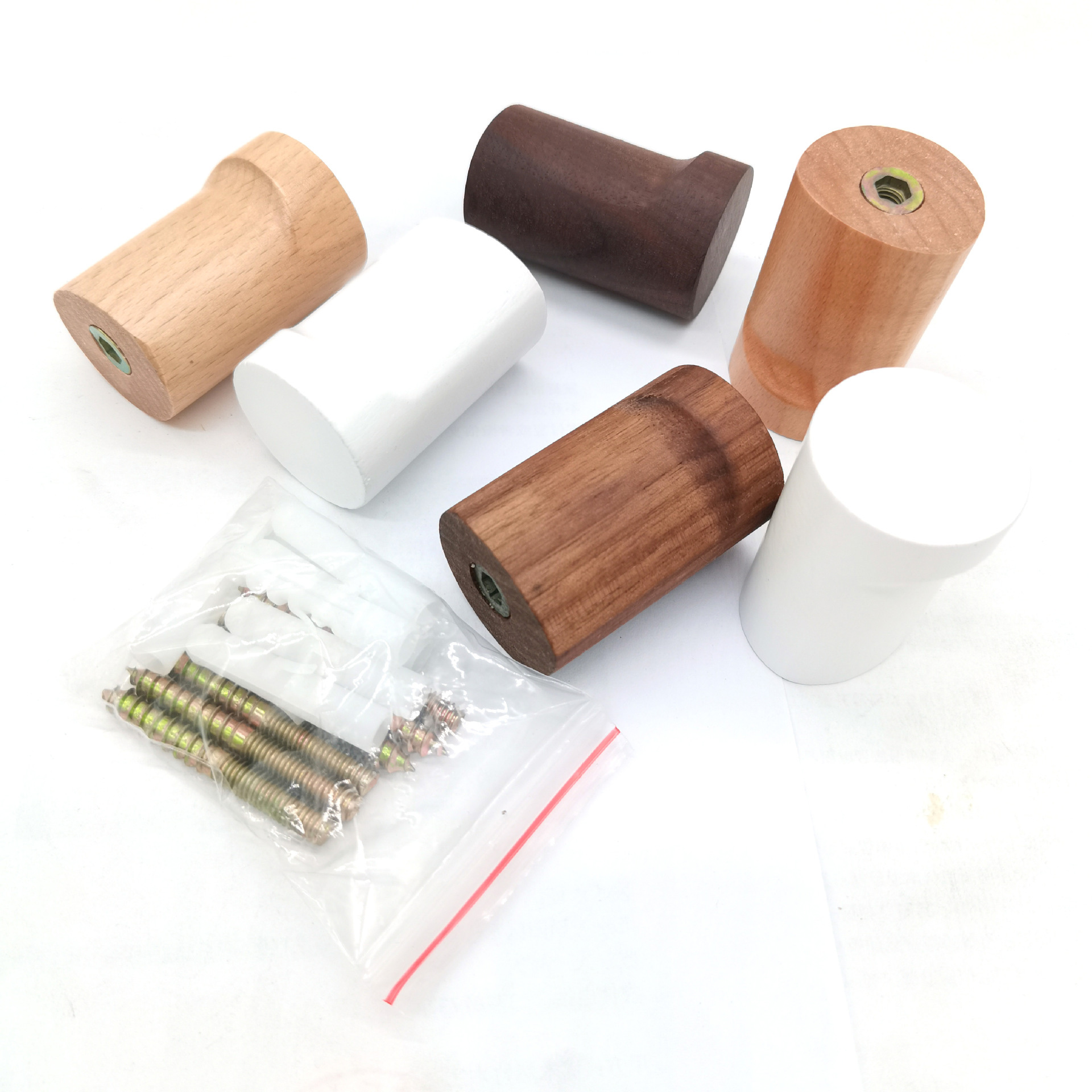 Beech Wood Black Walnut Hook M - Interior Design Home のレビューと価格