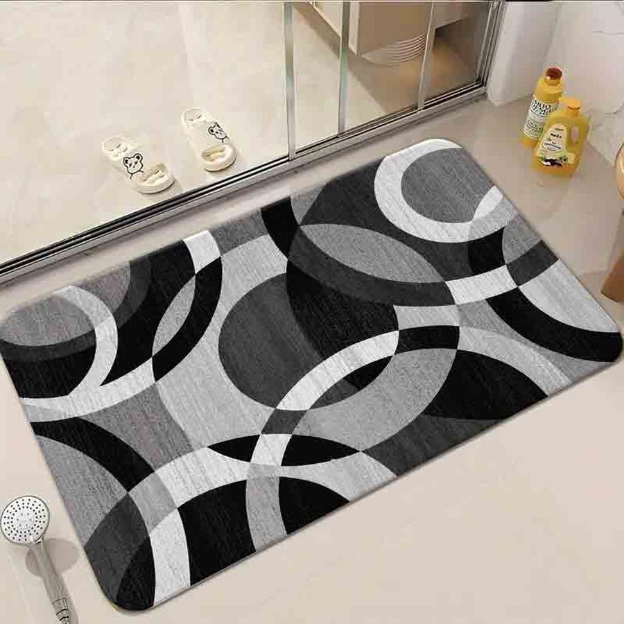 1pc flannel floor matModern Ge - Printed Rug Abstract のレビューと価格