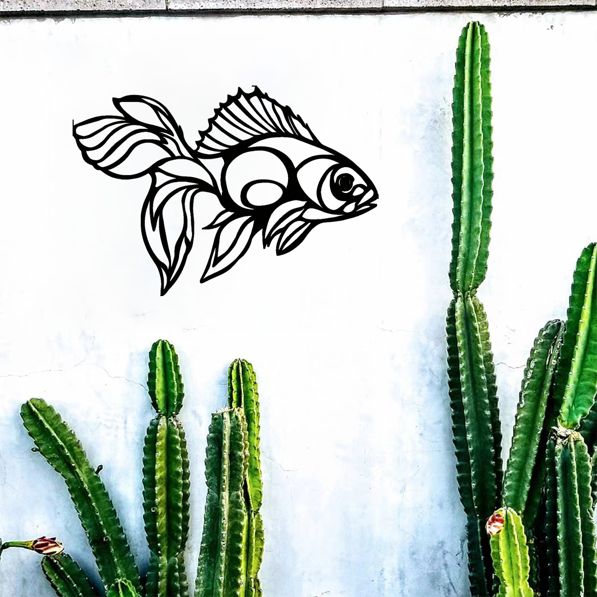 Stunning 1pc Metal Wall Decora - Interior Design Modern のレビューと価格