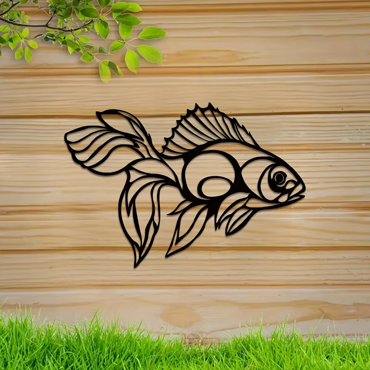 Stunning 1pc Metal Wall Decora - Interior Design Modern のレビューと価格