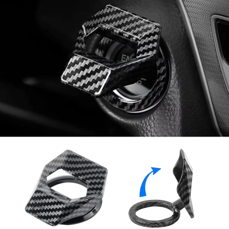 New 1PC Car Engine One-Key Sta - Interior Design Texture のレビューと価格