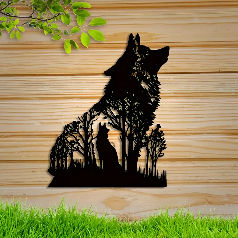 HelloYoung Wolf Decor Black Wo - Interior Design Home のレビューと価格