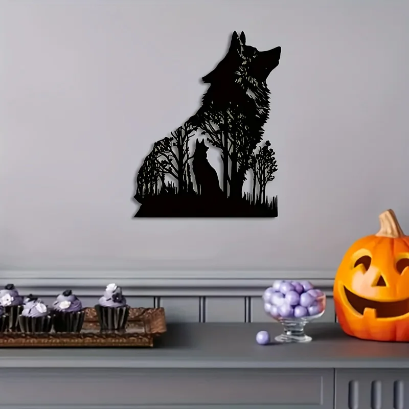 HelloYoung Wolf Decor Black Wo - Interior Design Home のレビューと価格