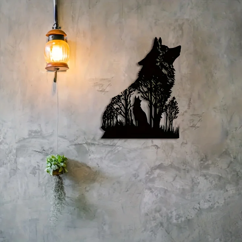 HelloYoung Wolf Decor Black Wo - Interior Design Home のレビューと価格