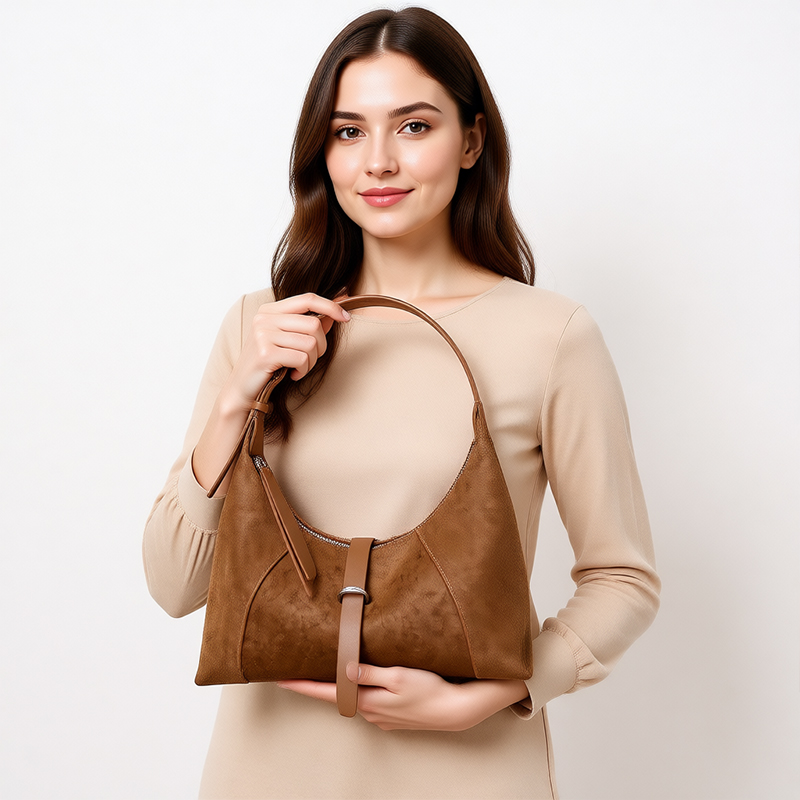 Ladies' suede handbag designer - Interior Design Elegant のレビューと価格