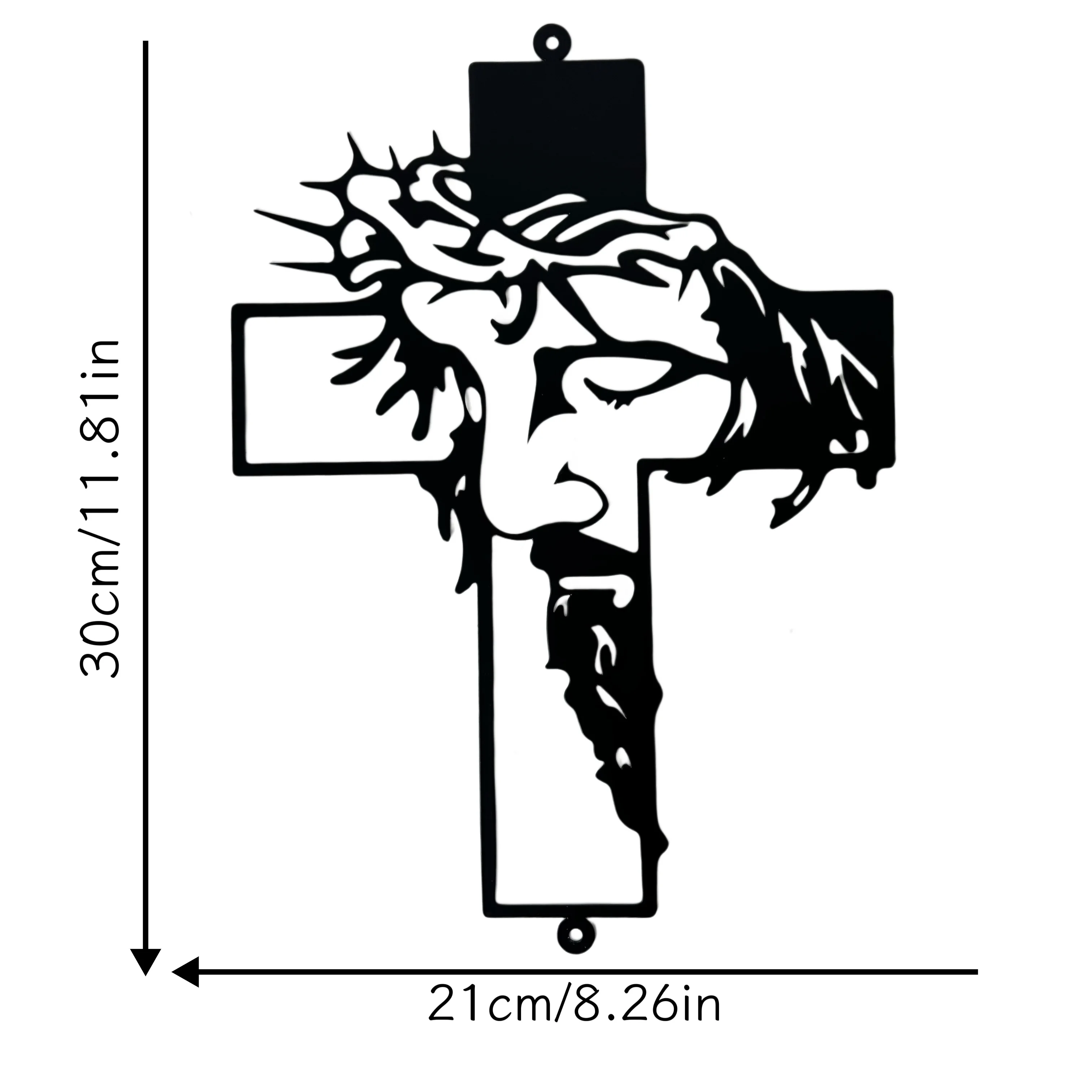 1set Metal Cross Sign Wall Art - Interior Design Modern のレビューと価格