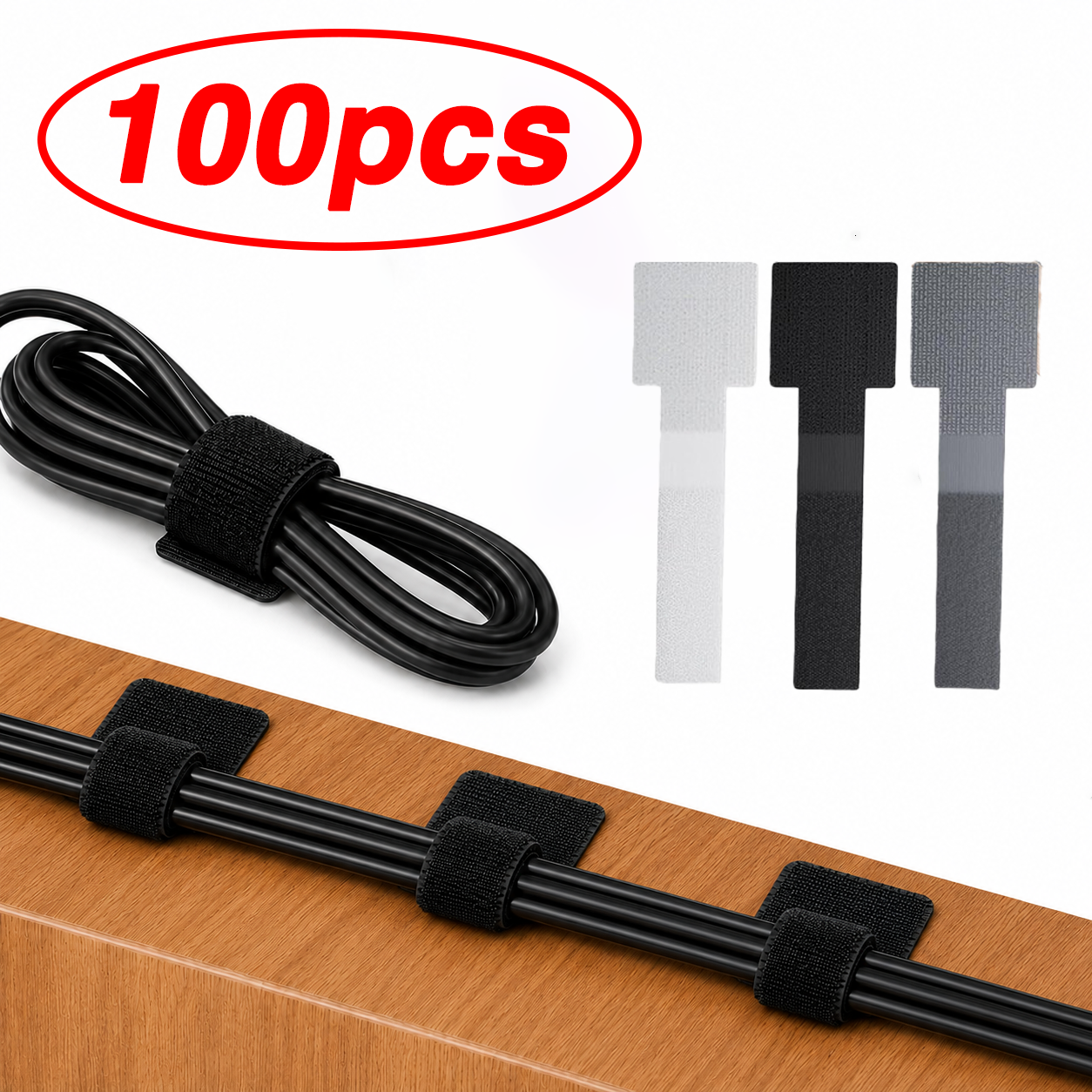 Cable Ties Reusable Straps Vel - Interior Design Open Space のレビューと価格