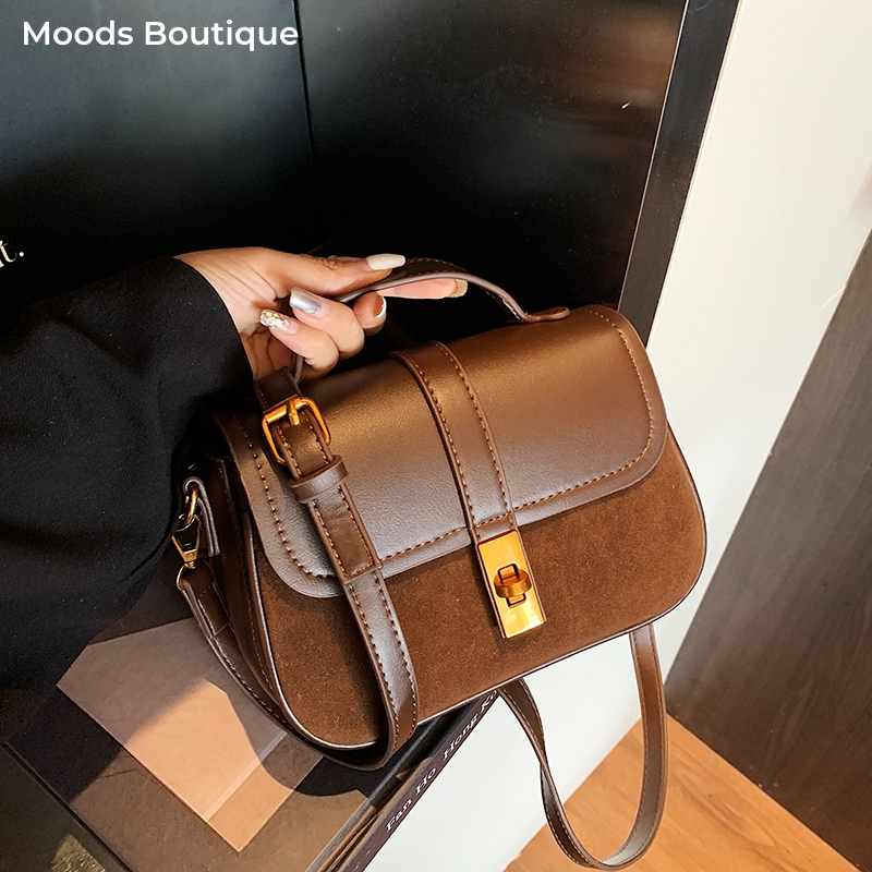 Branded Mini Square Flap Cross - Interior Design Elegant のレビューと価格