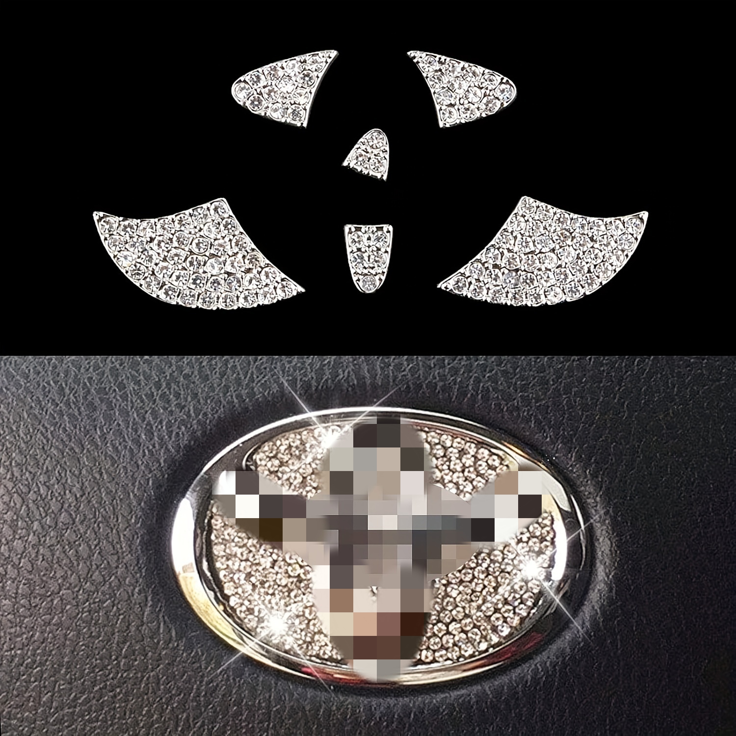 Car Steering Wheel Sticker Cry - Interior Design Texture のレビューと価格