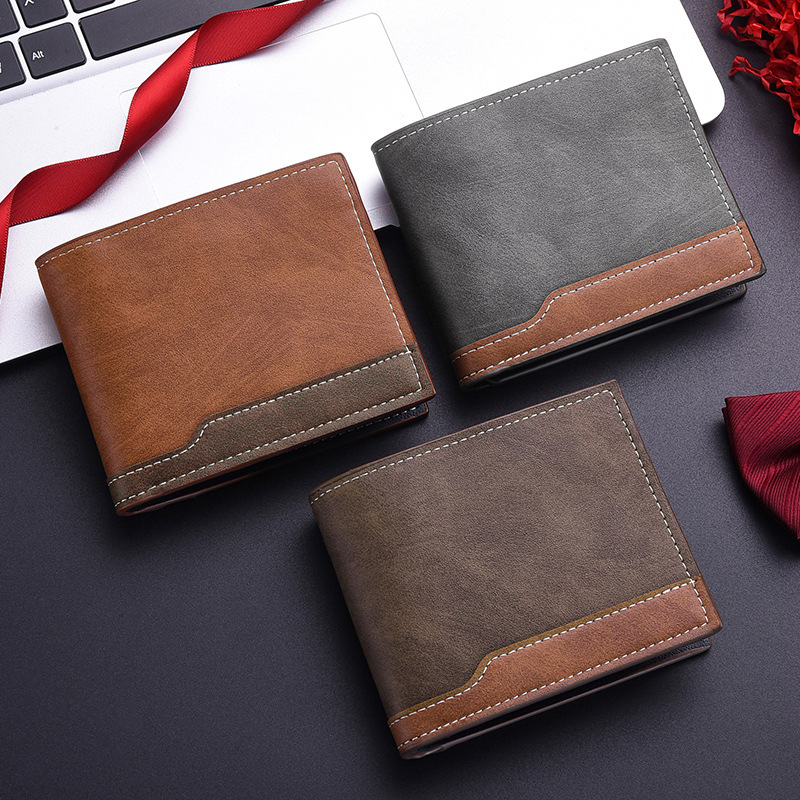 New PU Leather Men's Short Wal - Interior Design Id のレビューと価格