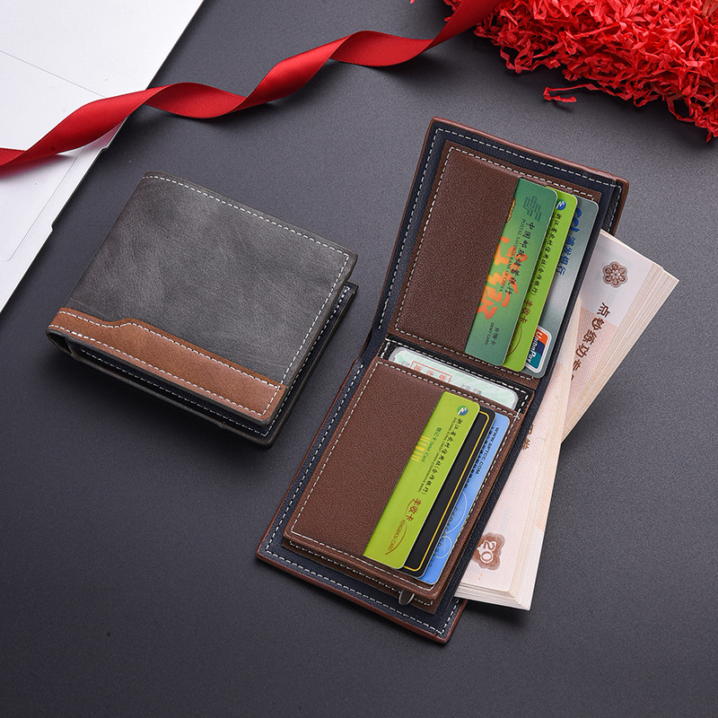 New PU Leather Men's Short Wal - Interior Design Id のレビューと価格