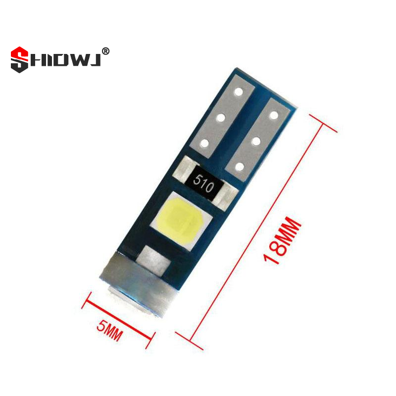 10Pcs T5 Led Bulb Canbus W3W 7 - Interior Design Icon のレビューと価格