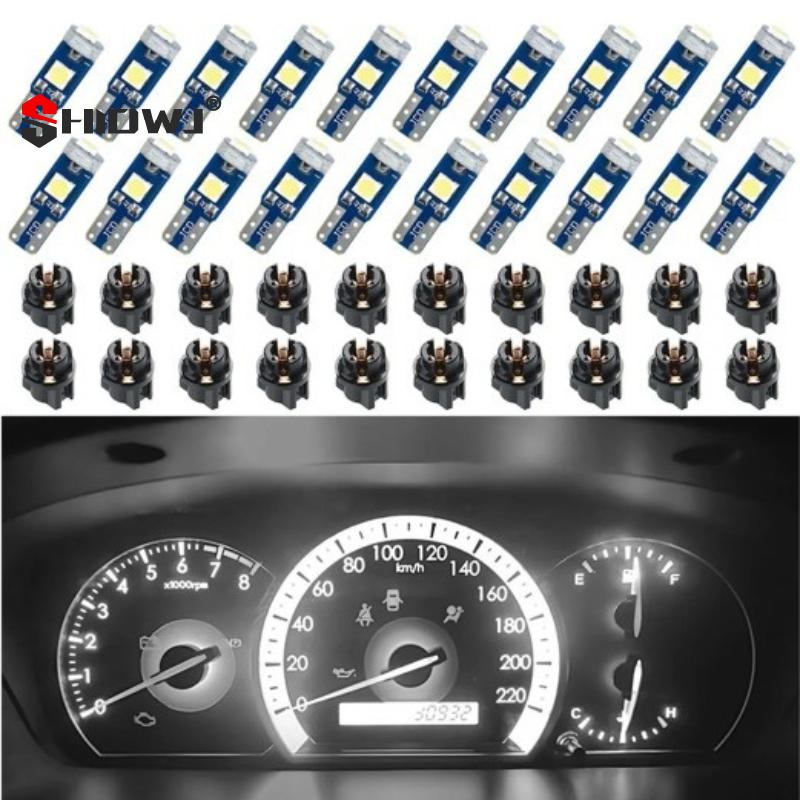 10Pcs T5 Led Bulb Canbus W3W 7 - Interior Design Icon のレビューと価格