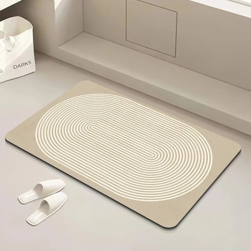 Abstract Line Themed Welcome M - Printed Rug Abstract のレビューと価格