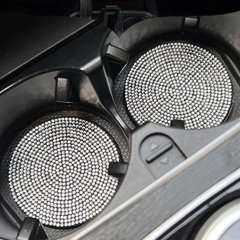 Car Non Slip Water Cup Pad Dia - Interior Design Texture のレビューと価格
