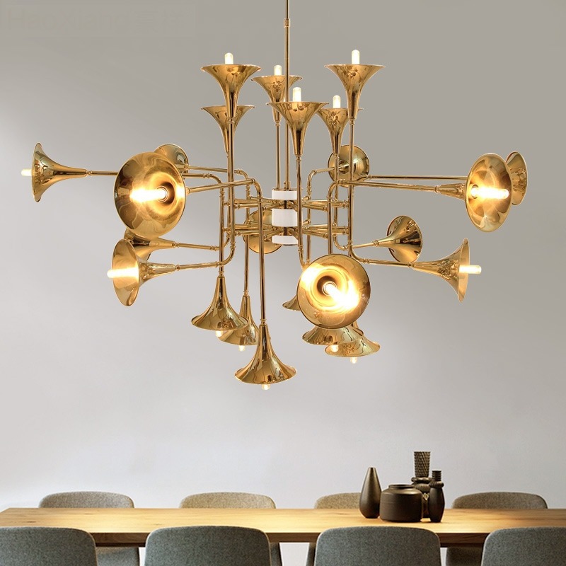 Nordic Trumpet Pendant Lamp fo - Interior Design Hall のレビューと価格