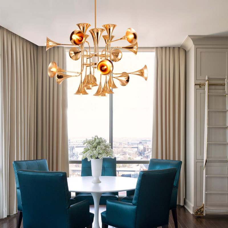 Nordic Trumpet Pendant Lamp fo - Interior Design Hall のレビューと価格