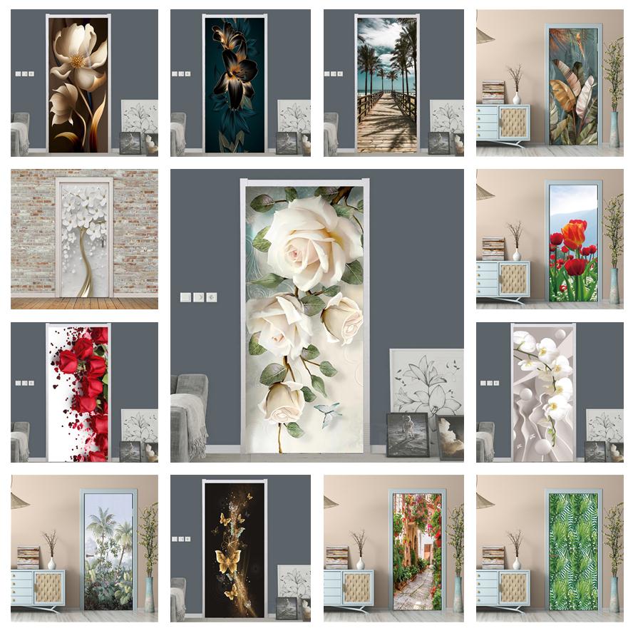 White Rose Flower Wallpaper Fo - Interior Design Home のレビューと価格