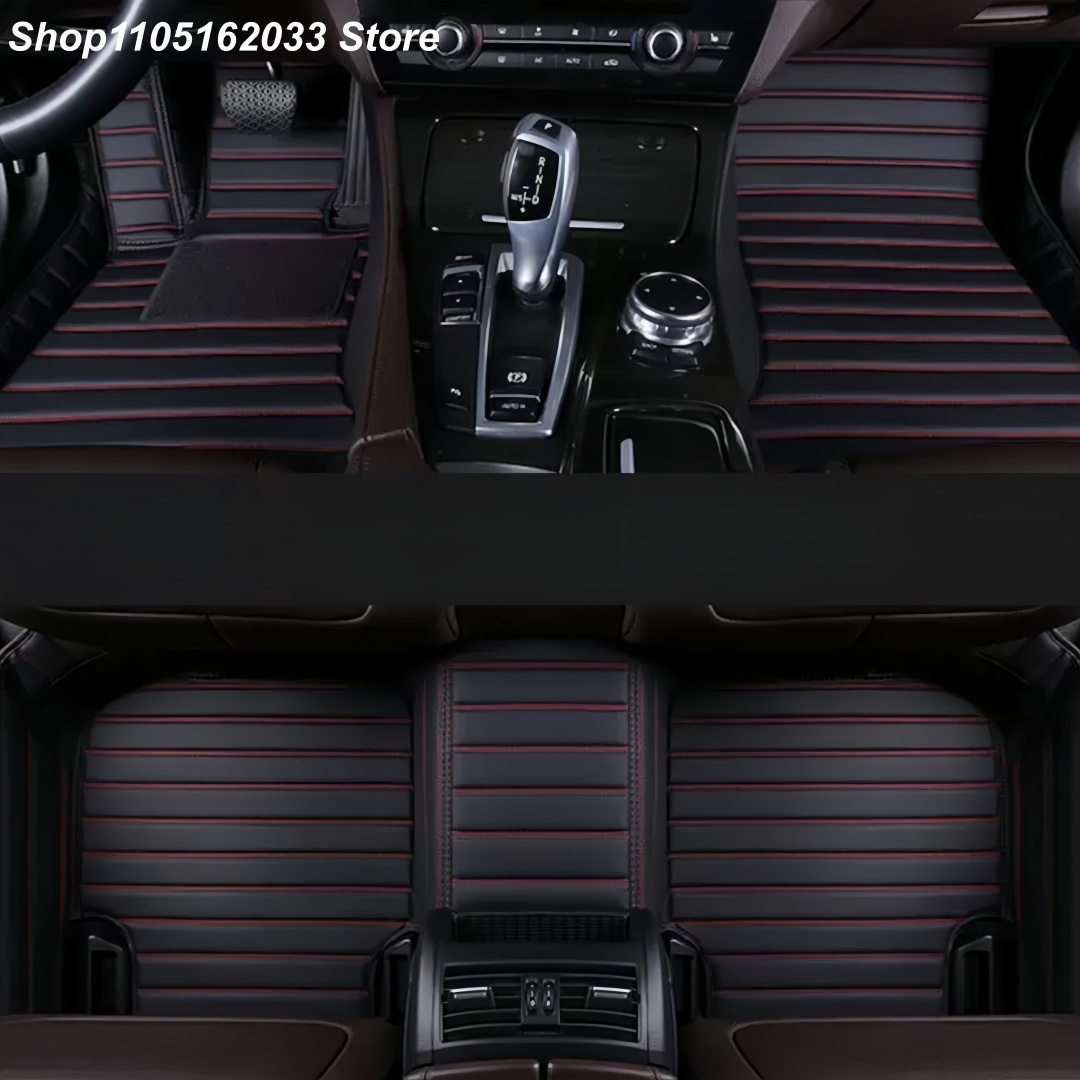 Custom Leather Car Floor Mats  - Interior Design Texture のレビューと価格