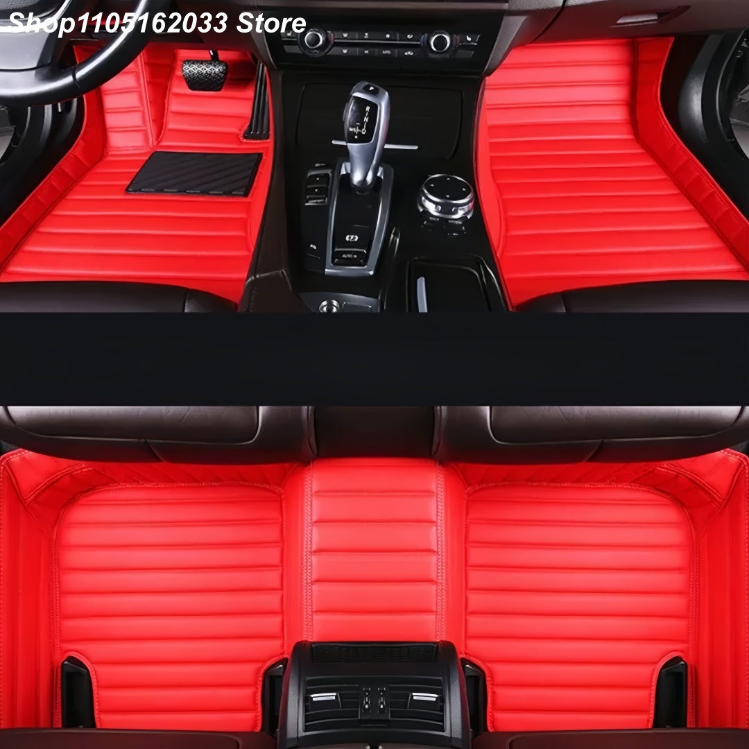 Custom Leather Car Floor Mats  - Interior Design Texture のレビューと価格