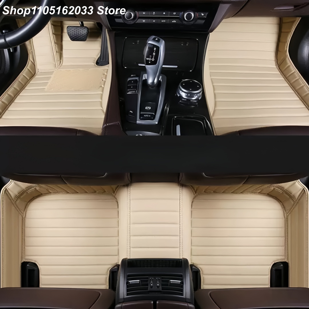 Custom Leather Car Floor Mats  - Interior Design Texture のレビューと価格